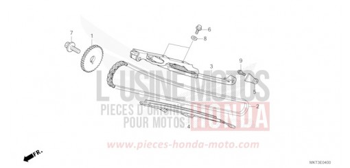 CHAINE A CAMES/TENDEUR ADV750M de 2021